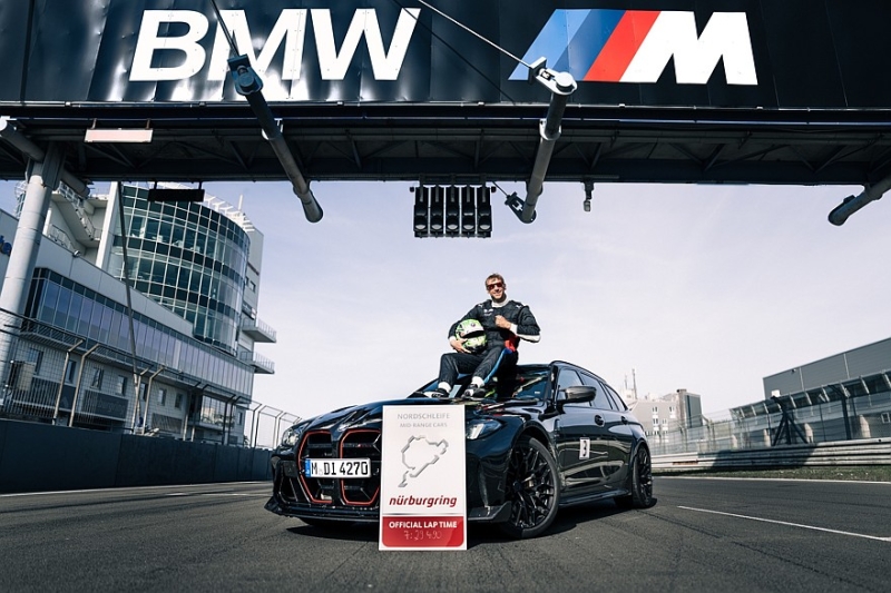 BMW M3 CS Touring подтвердил статус самого быстрого универсала Нюрбургринга