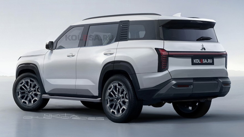 Mitsubishi Pajero Sport нового поколения: первые изображения